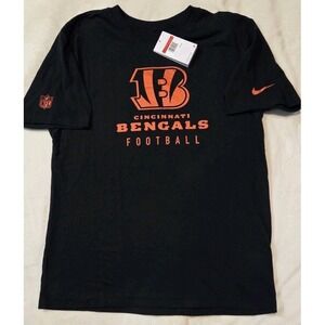NWT NIKE DRI FIT ON FIELD APPAREL CINCINNATI BENGALS MENS T SHIRT SIZE LARGE